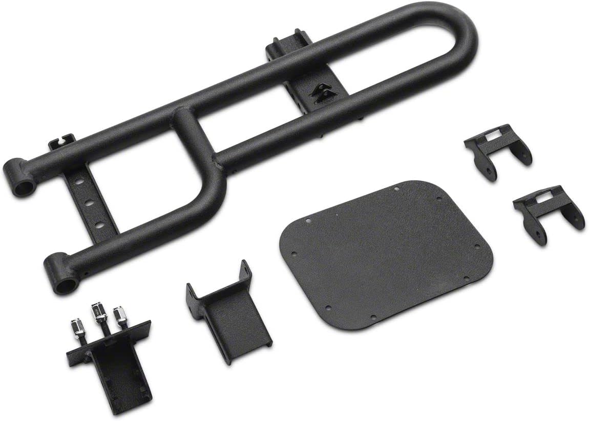 Redrock 4x4 HD Tire Carrier Compatible with OEM Tail Gate Compatible with 07-18 Jeep Wrangler JK