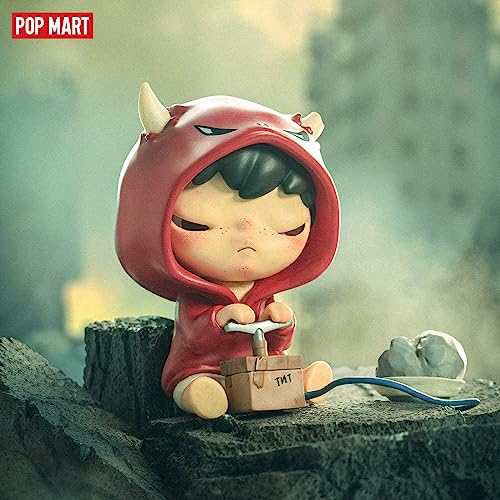 POP MART Hirono Mime Series Figures, 12PCs Hirono Blind Box Figures, Random Design Action Figures Collectible Toys Home Decorations, Holiday Birthday Gifts for Girls and Boys, Whoel Set