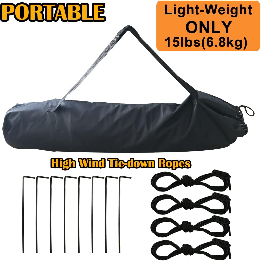 CROSS MARS Portable 3 Person 270° See Through Ground Camouflage Hunting Blind Tent