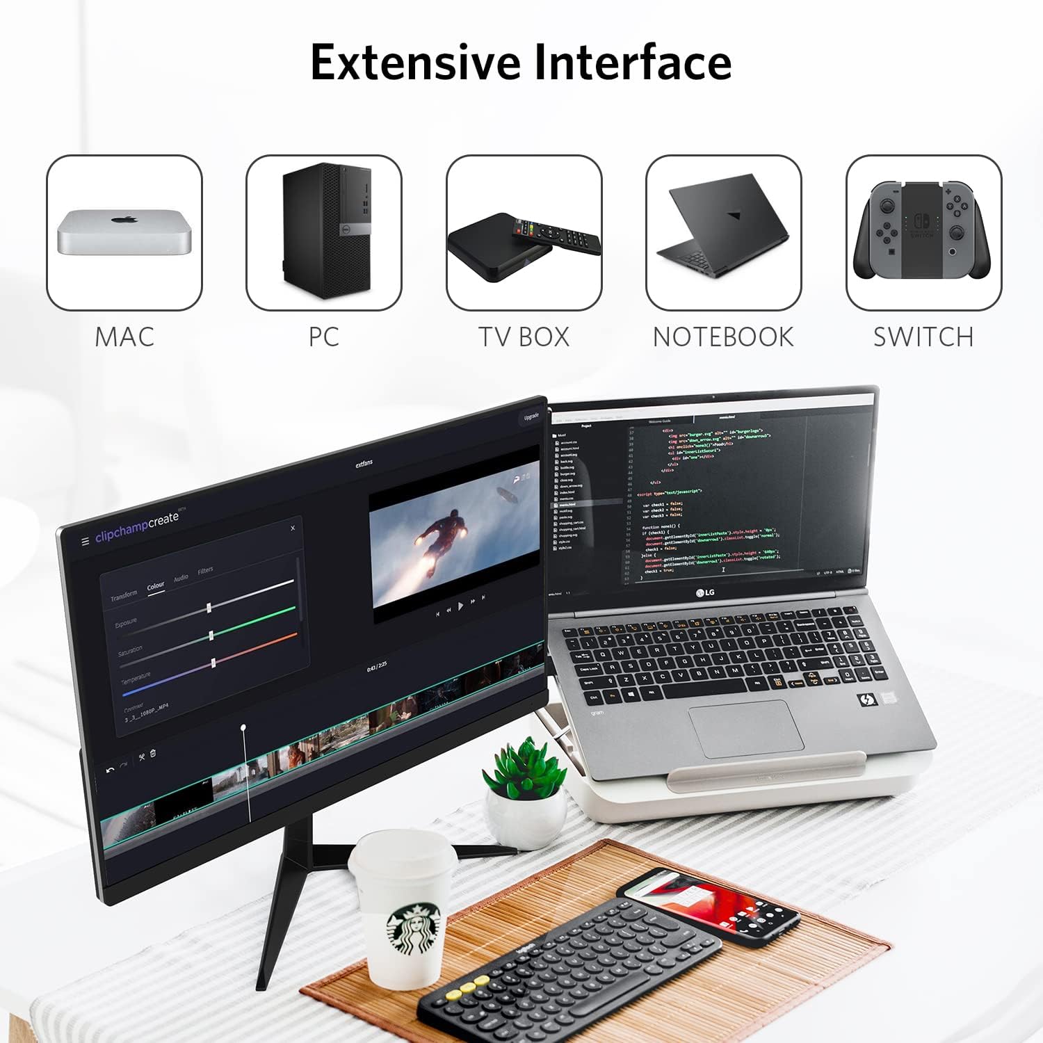 Fiodio 22” 144Hz 1920 x 1080p Full HD Flat Computer Monitor with HDMI Display Ports, Adjustable Tilt, Free-Tearing Eye Care Monitor for Home Office and Gaming (DP Cable Included), Black (C2B2G)
