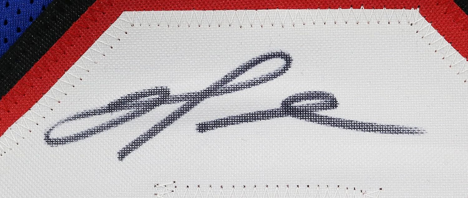 Damar Hamlin Buffalo Bills Signed Autographed Blue #3 Custom Jersey Beckett Witness Certification