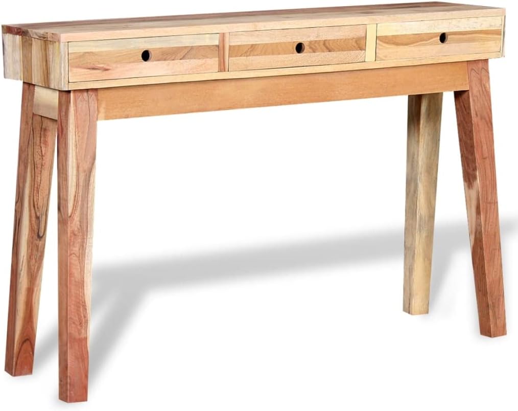 vidaXL Console Table Solid Reclaimed Wood