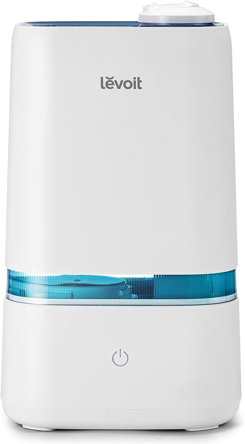 LEVOIT Humidifiers Bundle - Classic300S Ultrasonic Smart Top Fill Humidifier (6L Tank) + 4L Humidifiers for Bedroom