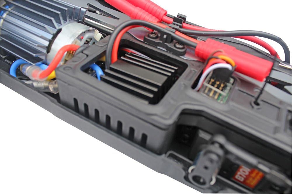 Redcat Racing Blackout XTE 1/10 Scale Electric Monster Truck with Waterproof Electronics, Red