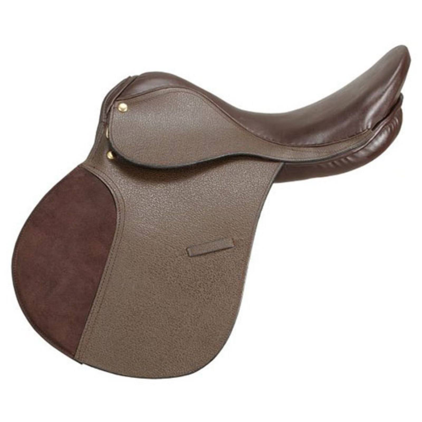 EquiRoyal All Purpose English Saddle, Brown