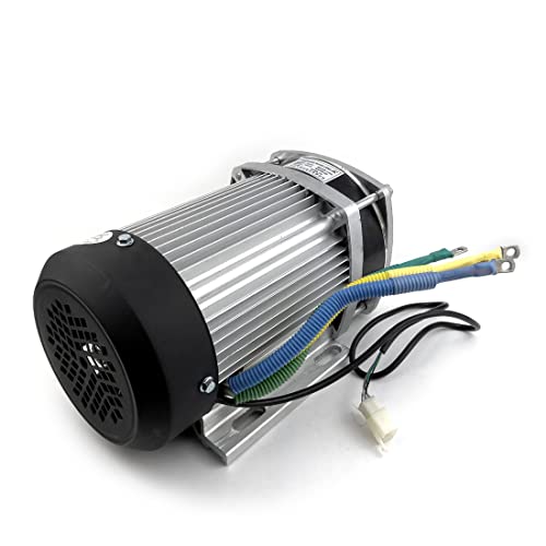 L-faster 48V60V 1200W Electric Tricycle BLDC Geared Brushless Motor BM1424ZXF Cargo E-Pedicab Engine Three-Wheel Bicycle Motor(60V)