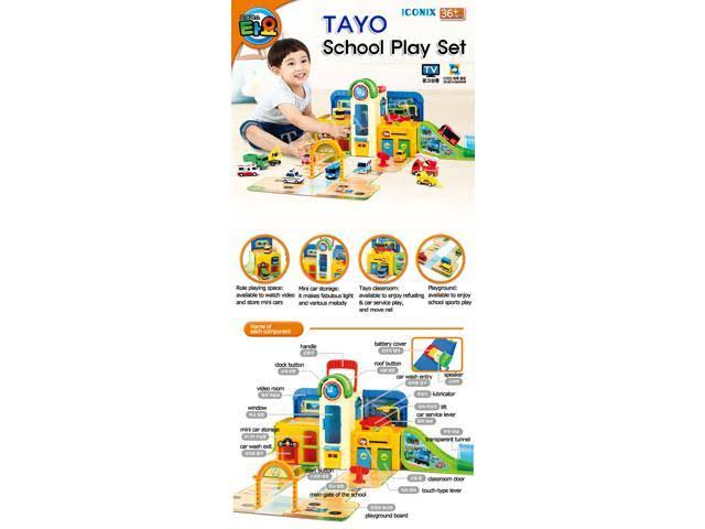 Tayo The Little Bus Tayo School Play Set