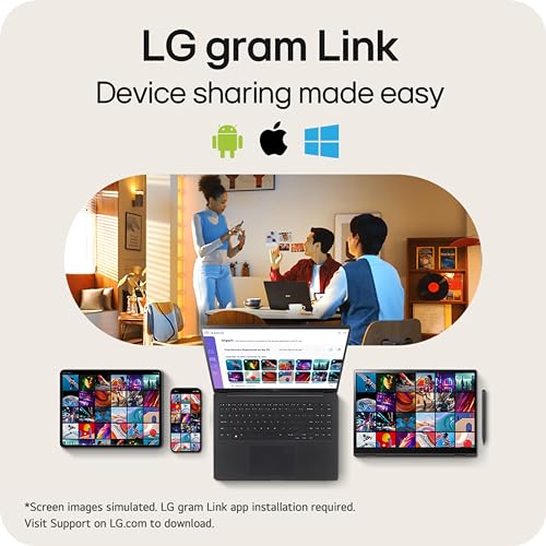 LG gram 14-Inch Lightweight Laptop Intel Evo Edition - Intel Core Ultra 5 Processor Windows 11 Home 8GB RAM 512GB SSD - White