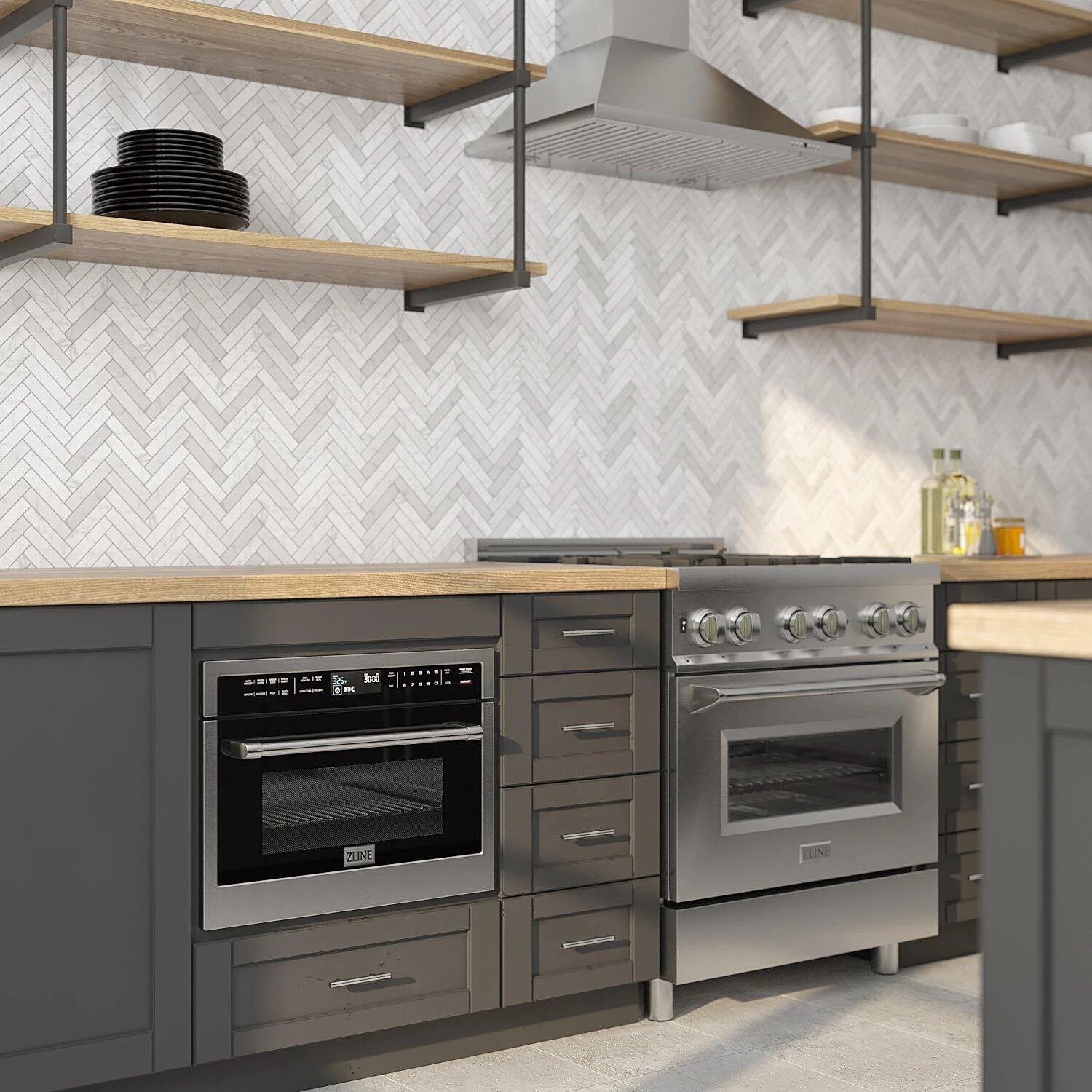 ZLINE 24 Microwave Oven in Stainless Steel