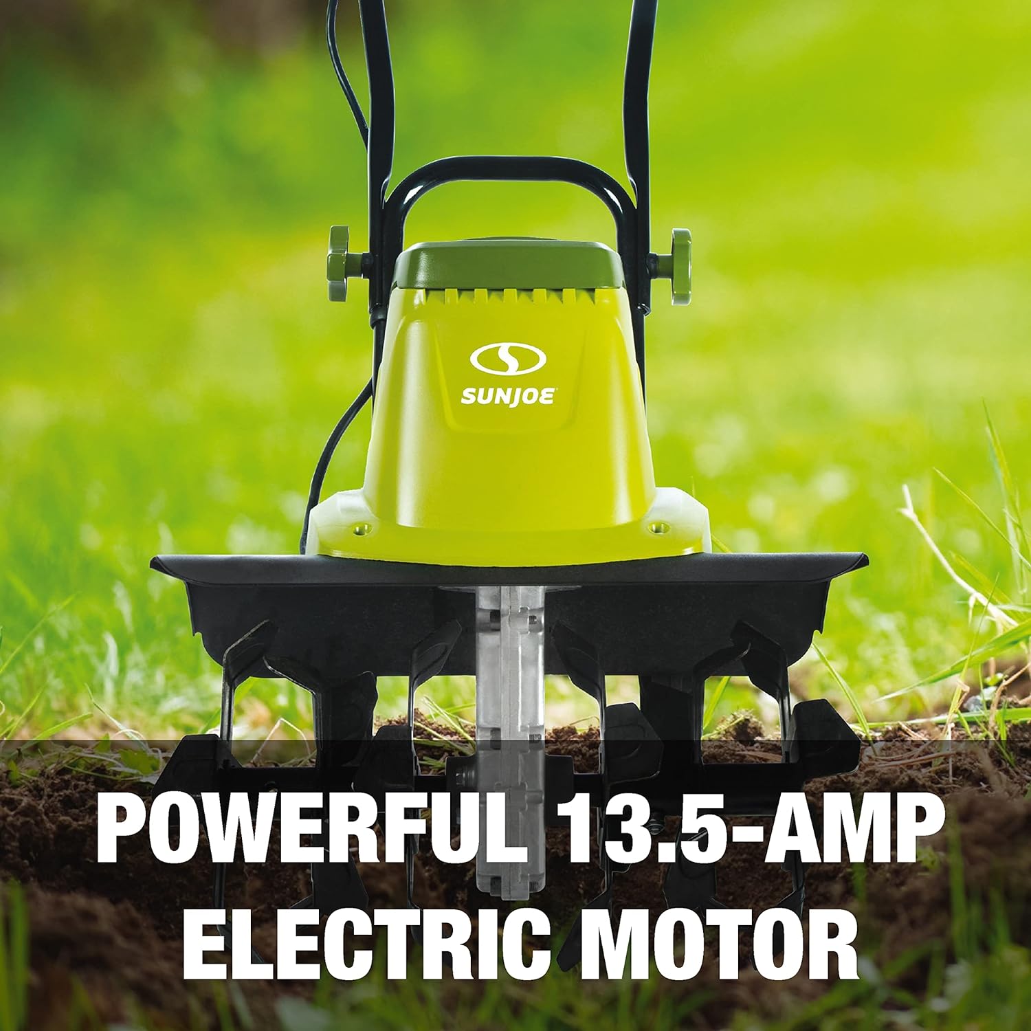 Sun Joe TJ604E 16-Inch 13.5 AMP Electric Garden Tiller/Cultivator