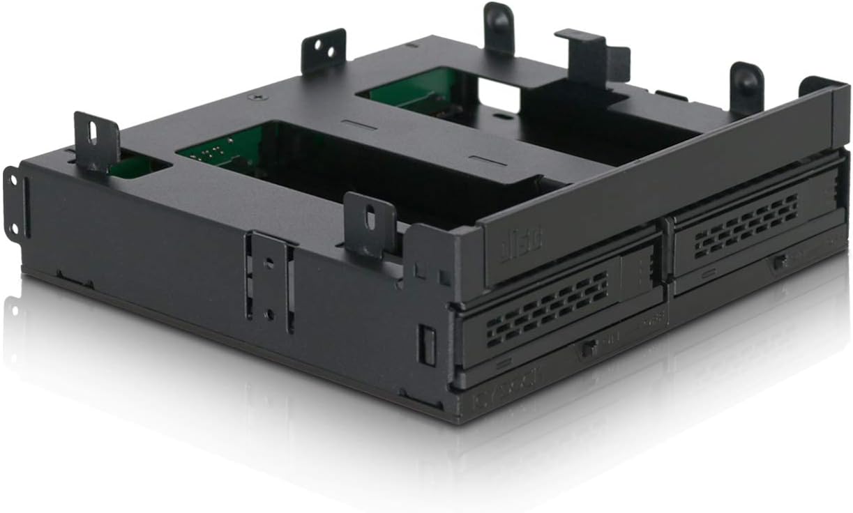ICY DOCK 6 x 2.5” SATA HDD / SSD Hot Swap Cage for External 5.25” Bay | ExpressCage MB326SP-B