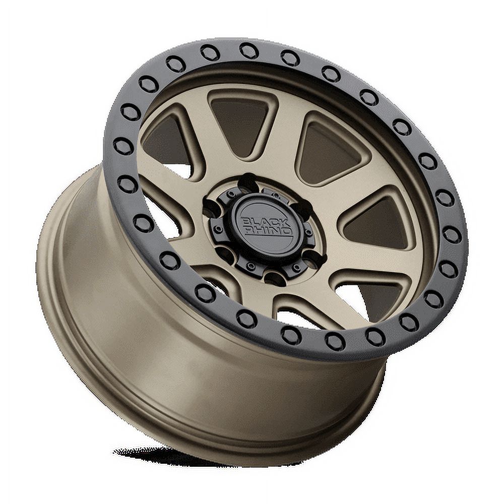 Black Rhino Aluminum Rim BAKER 18X9in Matte Bronze with Black Ring Finish, 1890BKR126114Z76