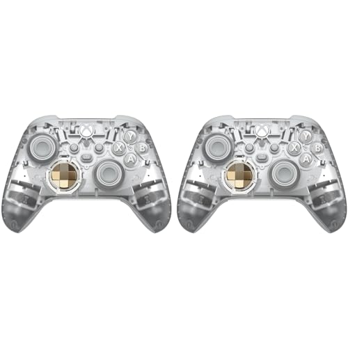 Microsoft QAU-00157 Xbox Wireless Gaming Dual Controller Bundle (Ghost Cipher Special Edition) for Xbox Series X|S, Xbox One, Windows PC, Android and iOS