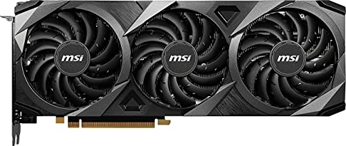 MSI Gaming GeForce RTX 3080 Ti Gaming X Trio 12G Computer Gaming Graphics Card 12GB GDRR6X 320-Bit HDMI/DP Nvlink Torx Fan 3 Ampere Architecture OC, NVIDIA GPU Video Cards for Gaming PC (Renewed)