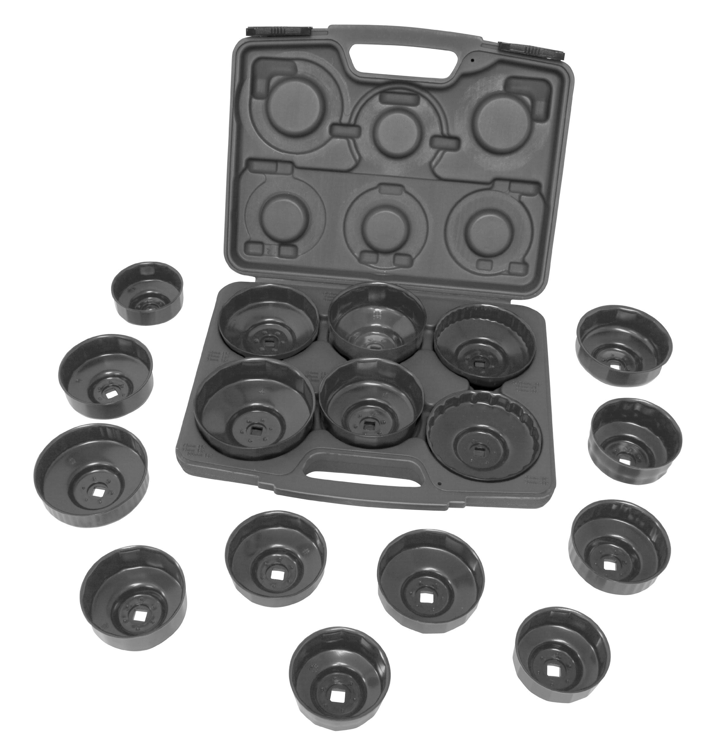 Lisle 61500 17 PC End Cap Wrench Set