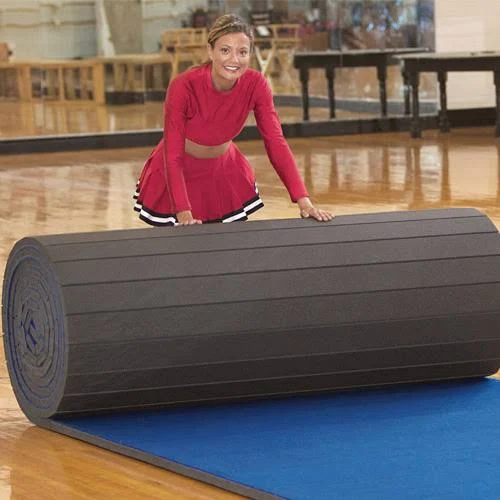 Greatmats Cheerleading Flexible Mats | 6x42 ft | 1-3/8 inch Thick | Cheerleading, Gymnastics, Tumbling | Material: Carpet u0026