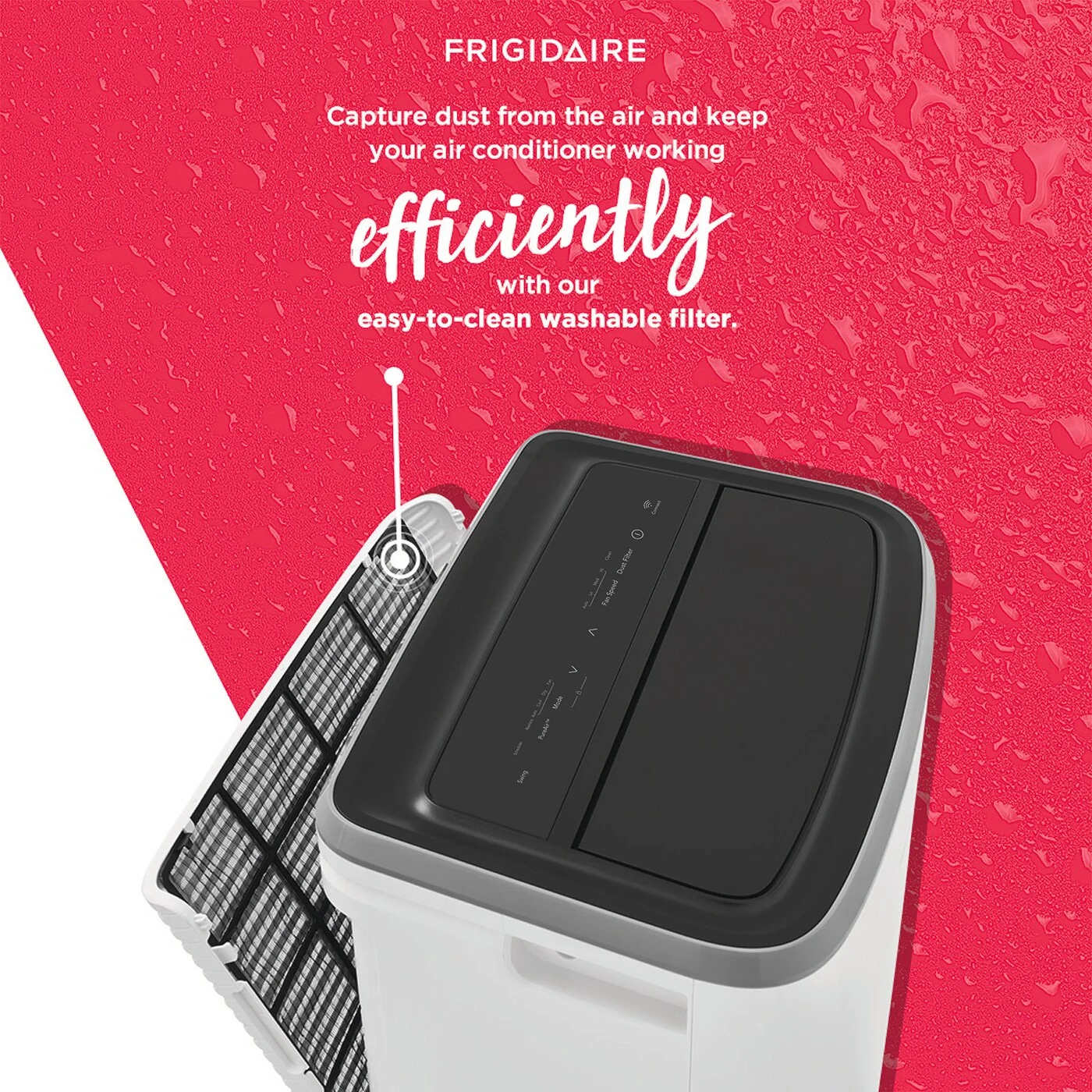 Frigidaire Fhpw142ac1 14,000 BTU 115V Portable Air Conditioner - White