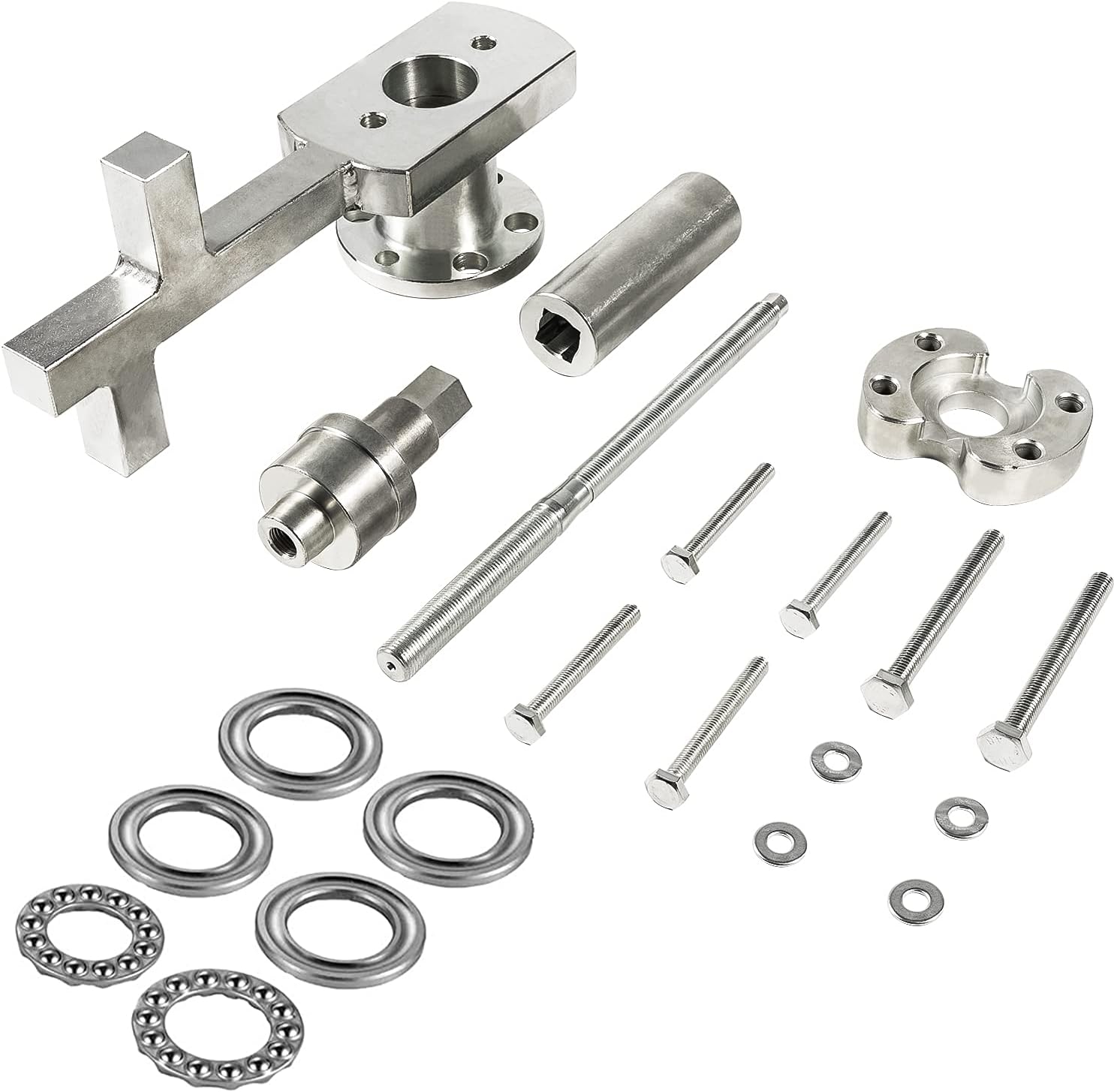 Crankshaft Crank Puller Pulley Set for Jaguar Land Rover 3.0lt (V6) & 5.0lt (V8) Replace OE 303-1437; 303-1438; 303-1439; 303-1440; 303-1441