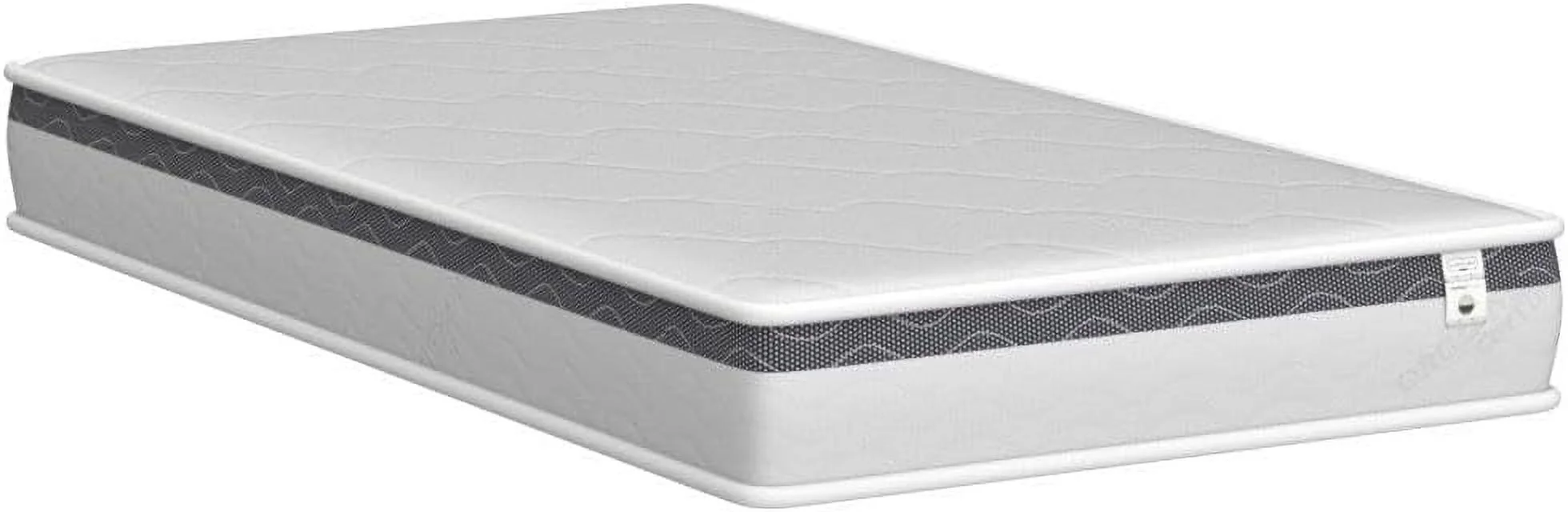 Twin Size Mattress - 10 Inch Cool Memory Foam & Spring Hybrid Mattress - Euro Top - Medium Firm - Oliver & Smith