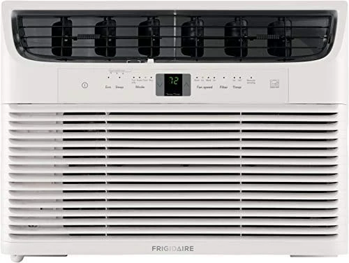 Frigidaire 5,000 BTU 115V Window-Mounted Mini-Compact Air Conditioner with Full-Function Remote Control, White