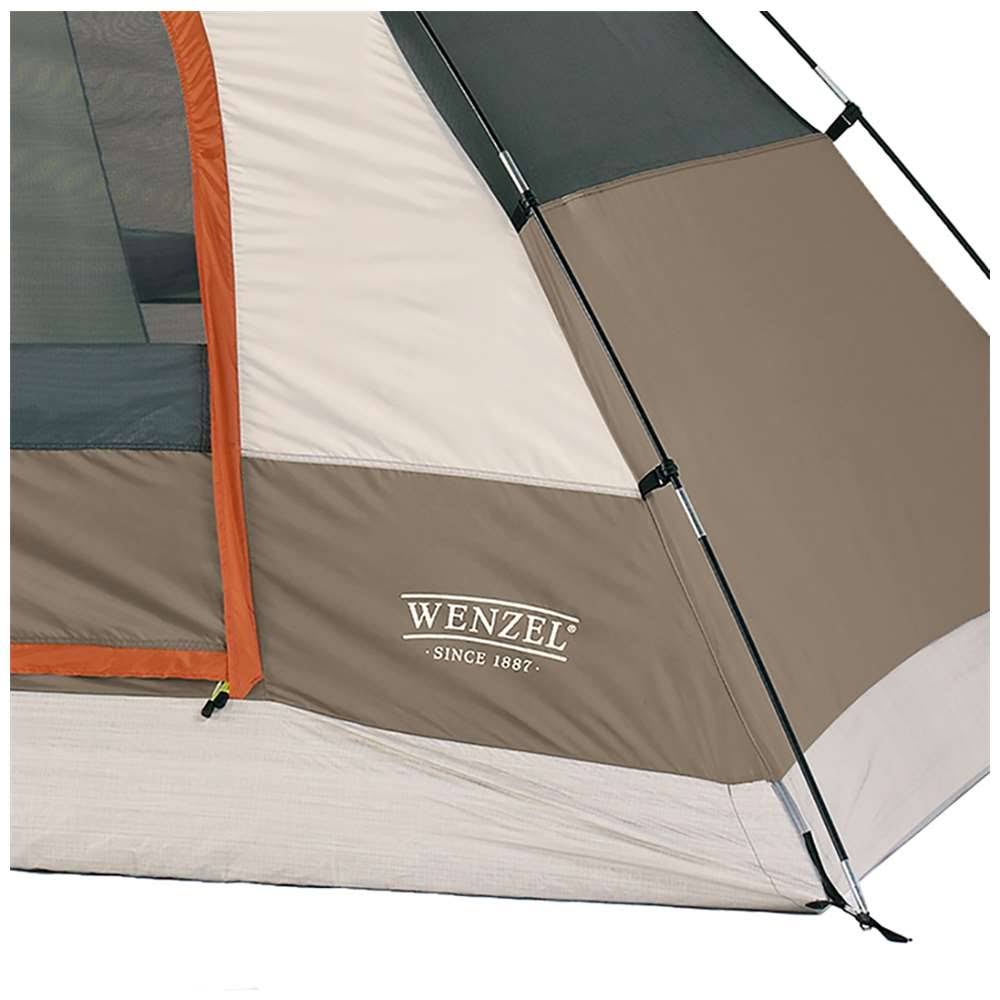 Wenzel 10& x 8& Pine Ridge 5 Person Dome Camping Tent, Green