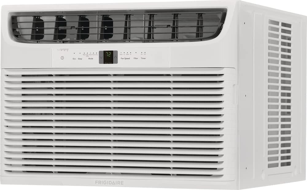Frigidaire Window-Mounted Slider Casement Air Conditioner, 8,000 BTU, in White