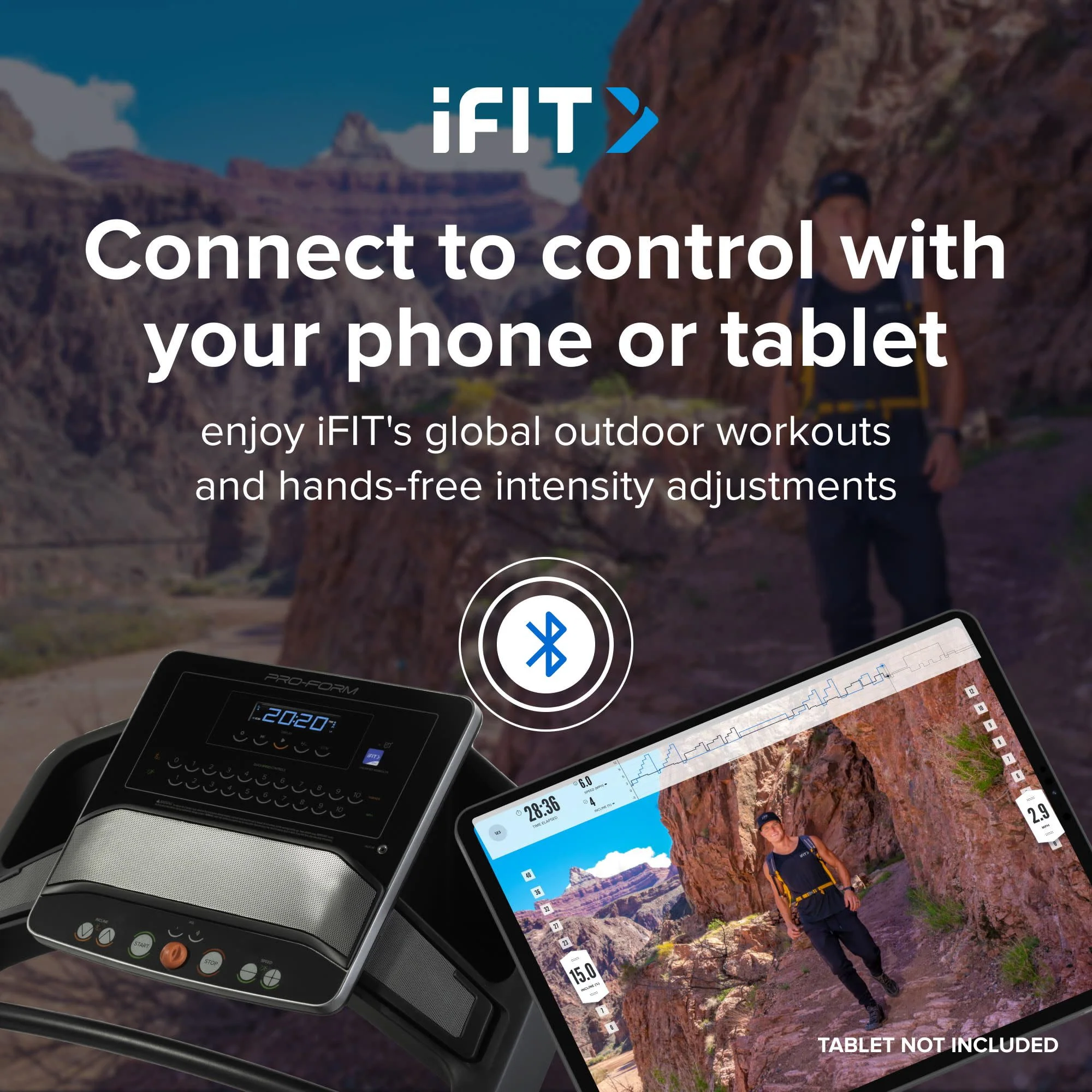 ProForm Carbon TL; Treadmill for Walking and Running with 5鈥?Display, Built-In Tablet Holder and SpaceSaver Design