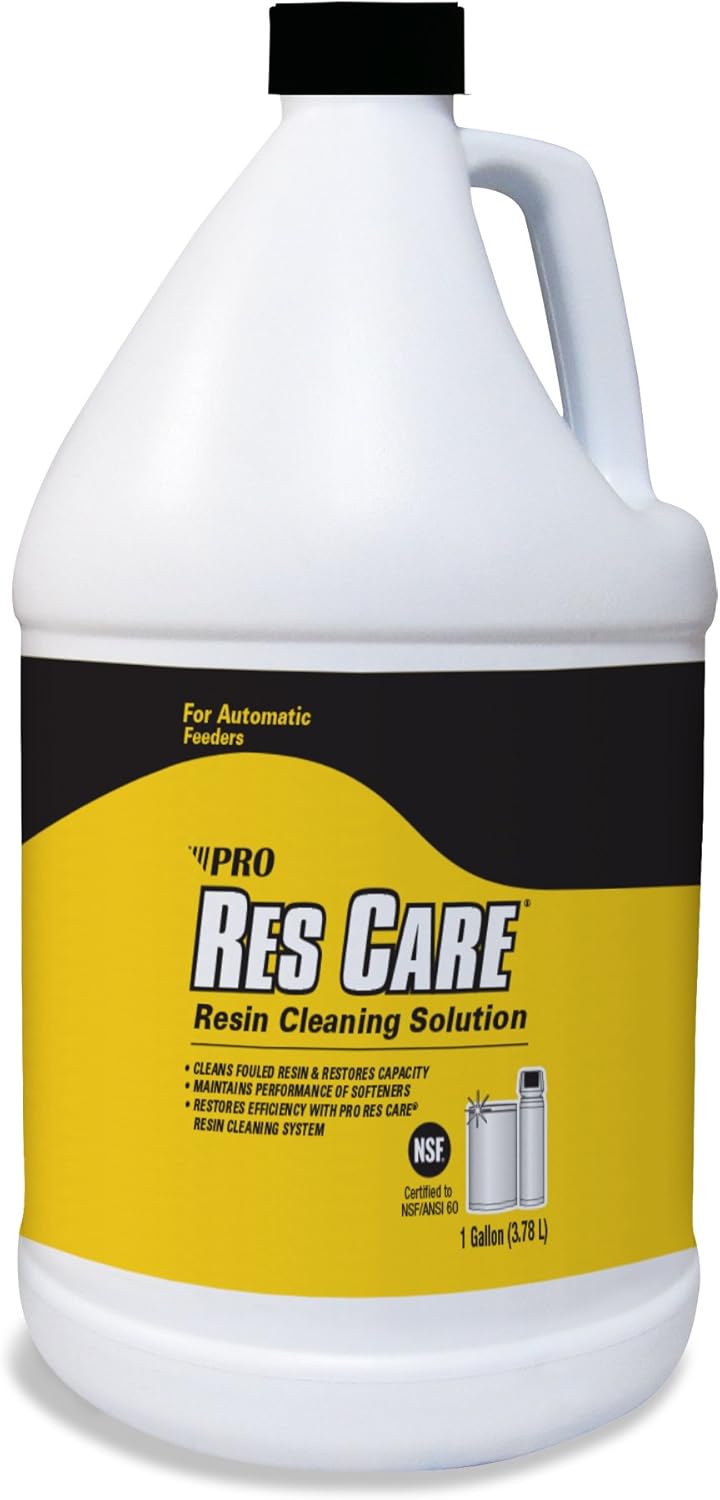 Pro Products ResCare RK02B All-Purpose Water Softener Cleaner Liquid Refill, 1 Gallon, 5 Pack Pack of 2