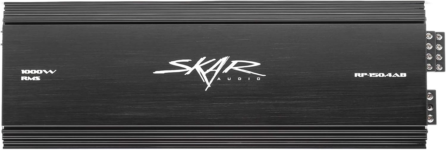 Skar Audio RP-150.4AB 1,000 Watt Full-Range Class A/B 4 Channel Car Amplifier