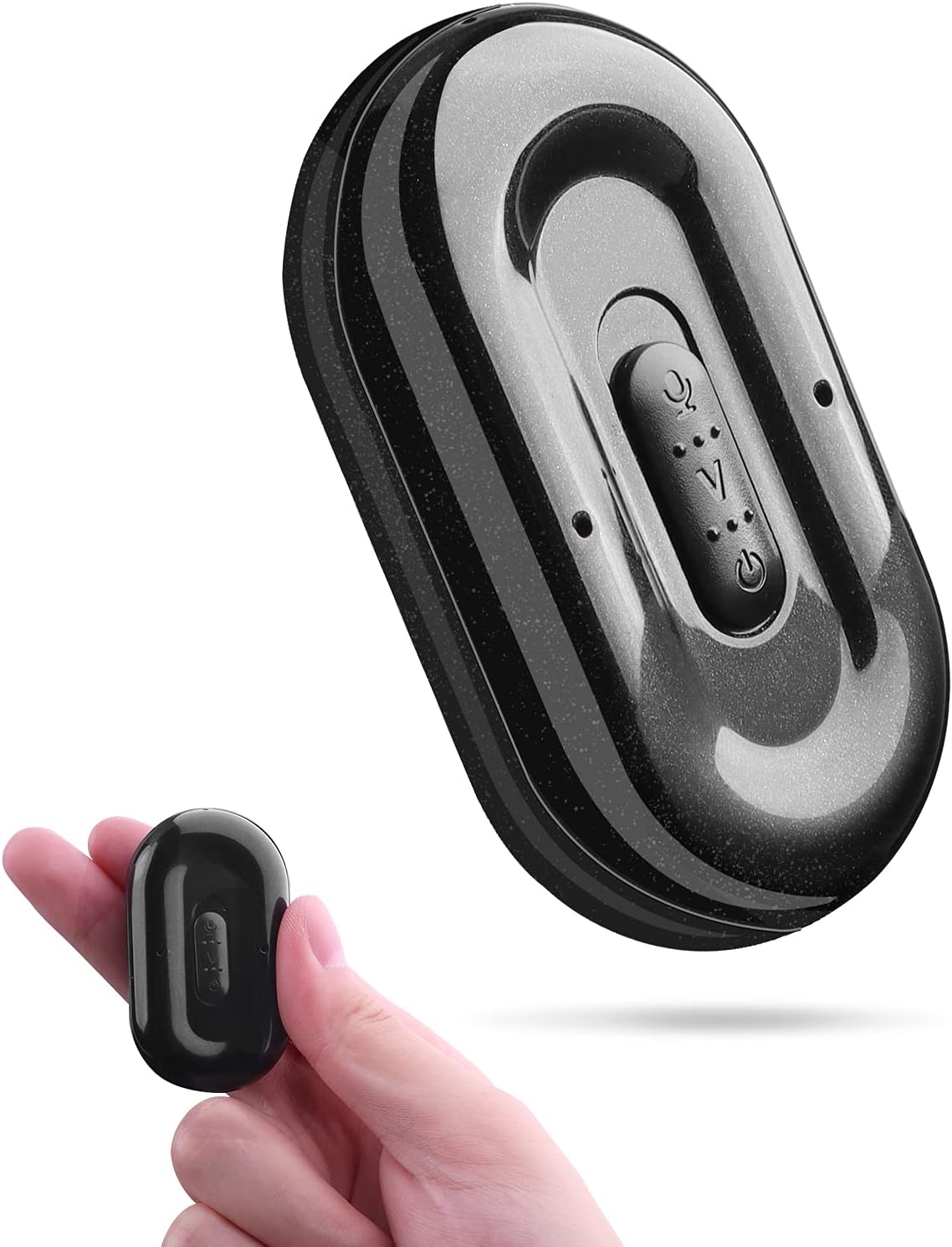 Binrrio Magnetic Voice Activated Recorder Mini Voice Recorder Recording Device, 100 Hours Battery Time 192 Hours Recording Capacity Pack of 2
