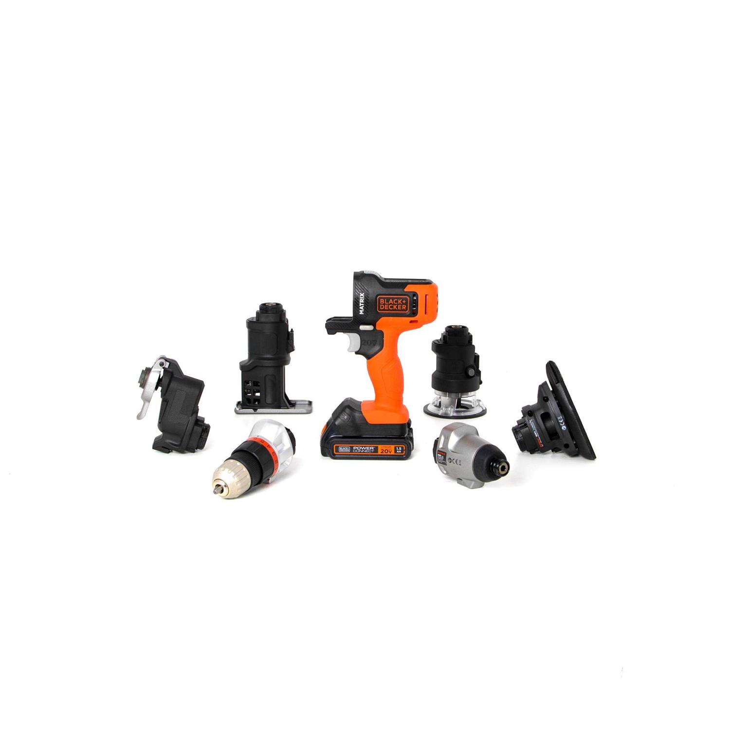 Black+decker 20V Max Matrix Cordless Combo Kit 6-Tool BDCDMT1206KITWC - Shop Hardware Tools Online Store