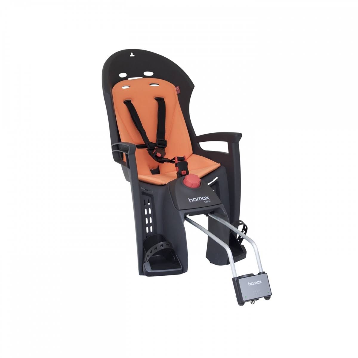 Hamax Siesta Child Seat Frame Mounting Lockable Grey/Orange