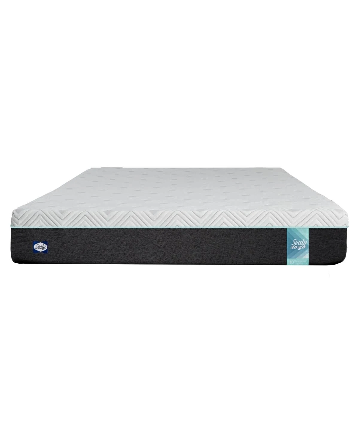 Sealy to Go 10-Inch Memory Foam Mattress, Size: California King