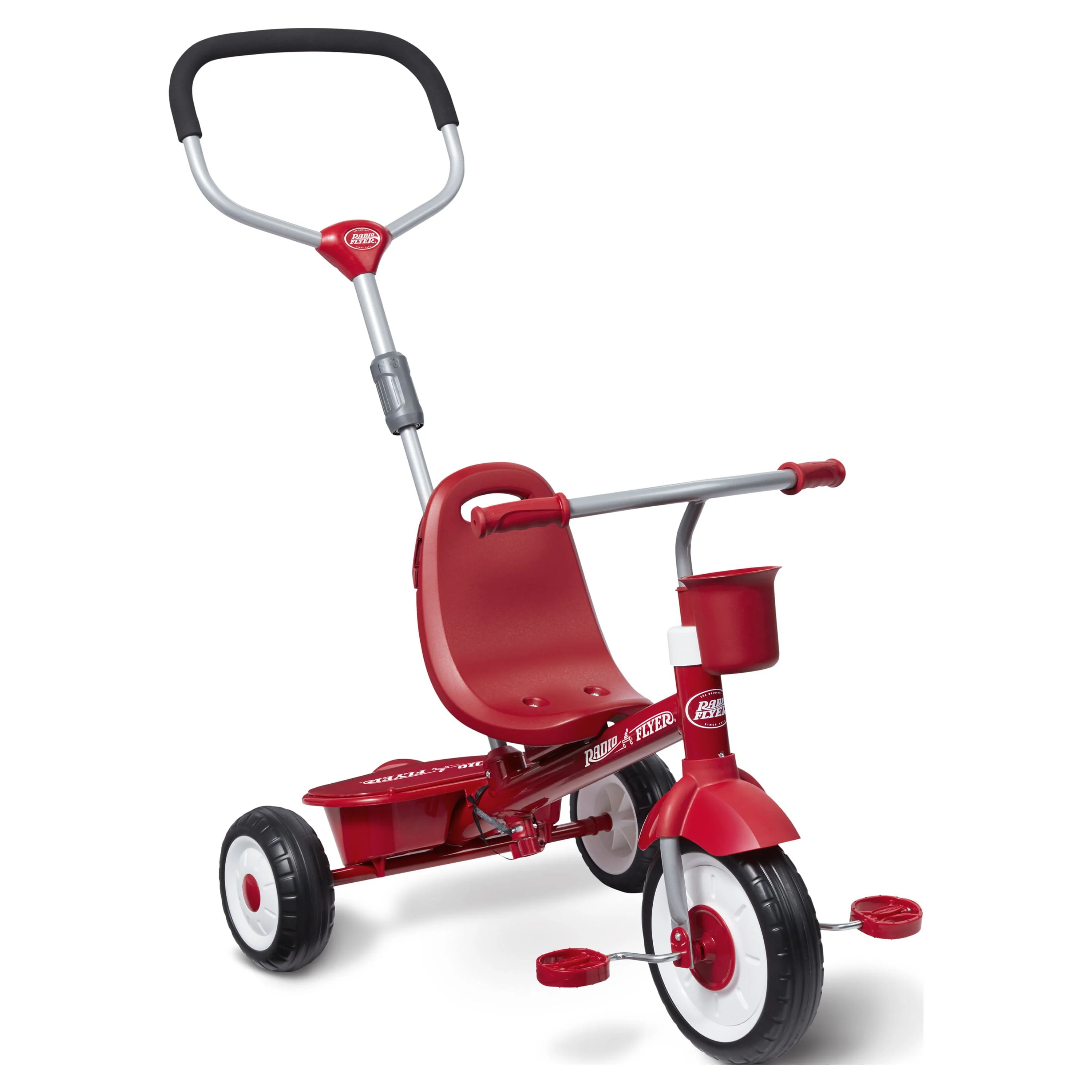 Radio Flyer, 4-in-1 Stroll 'n Trike, Grows with Child, Red