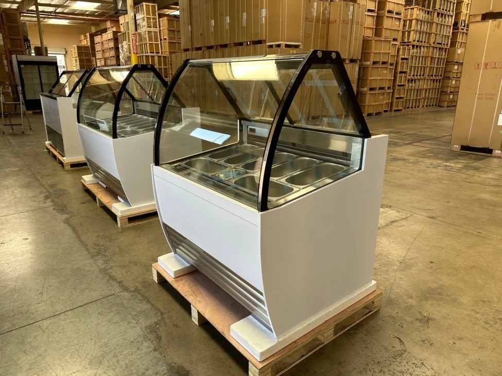42" Gelato Dipping Cabinet Cooler Depot 7 pan DW-7R
