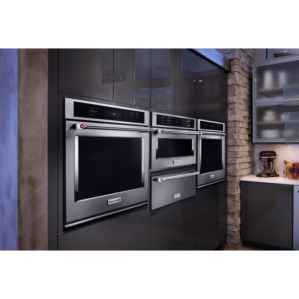 KITCHENAID KMBP107ESS  BUILT IN MICROWAVE Black Stainless Steel