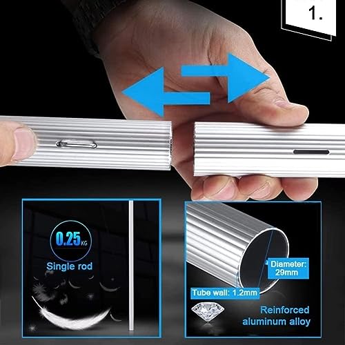 UE-MAOLU Solar Panel Cleaning Brush,Window Cleaning Pole, Water Fed Telescopic Brush, Extendable Cleaner Conservatory Roof, Cleaning Photovoltaic and Solar Panels