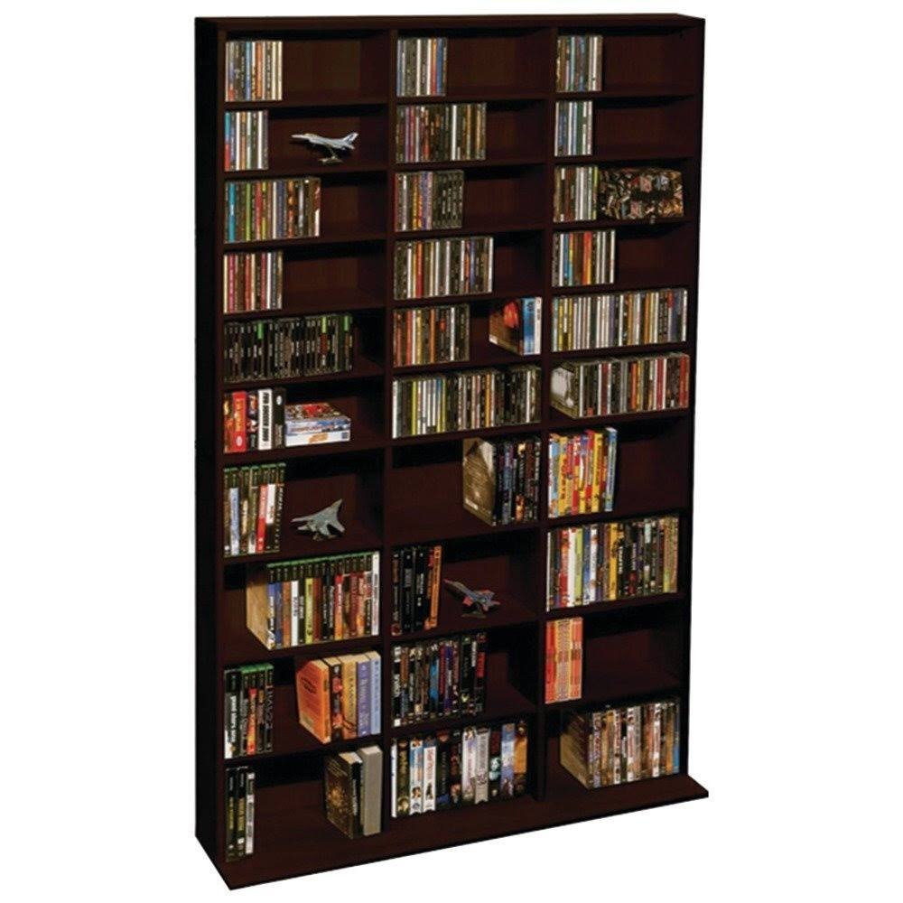 Atlantic 38435714 Oskar CD Cabinet Espresso