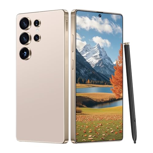 I25 Ultra Unlocked Android Phone 6.99" AMOLED 7000mAh Long-Lasting | Snapdragon 8 Gen3 | 8GB RAM+256GB | 68MP+108MP Pro Camera | Face Unlock + Stylus | Android 14 System (Blue)