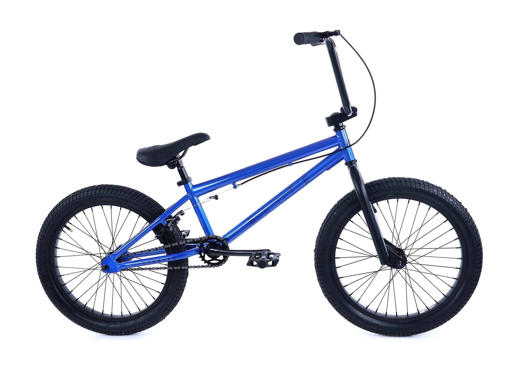 Elite 20” BMX Bicycle The Stealth Freestyle Bike New 2019 (White)