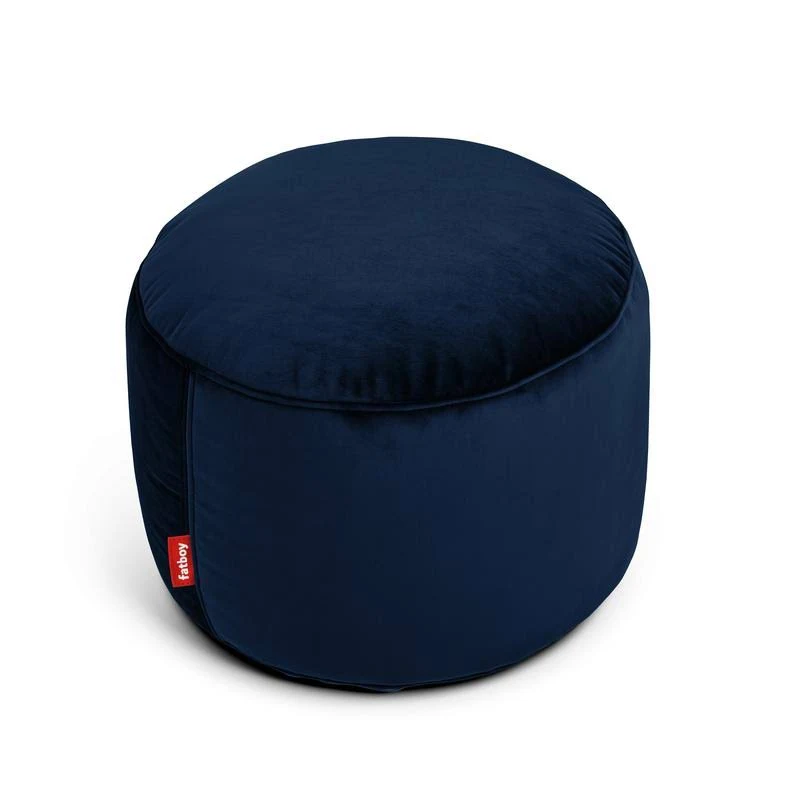 Fatboy Point Velvet Ottoman - Deep Blush