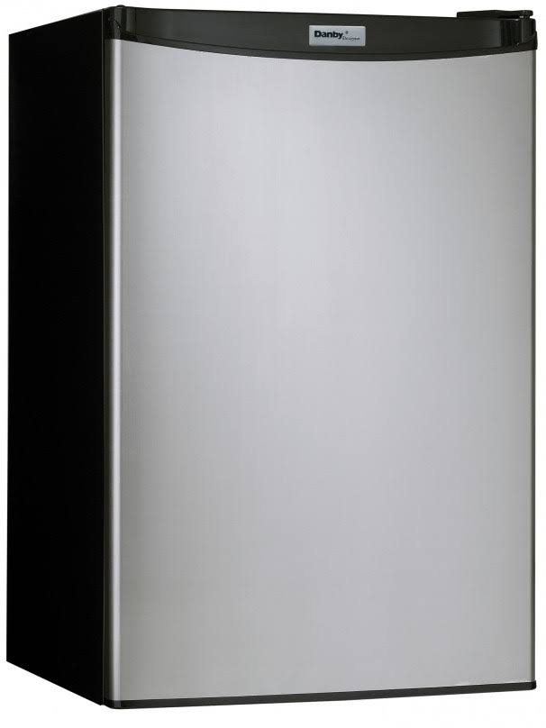 Danby Designer 4.4 CU.FT. Compact Refrigerator Stainless DAR044A2SLDD