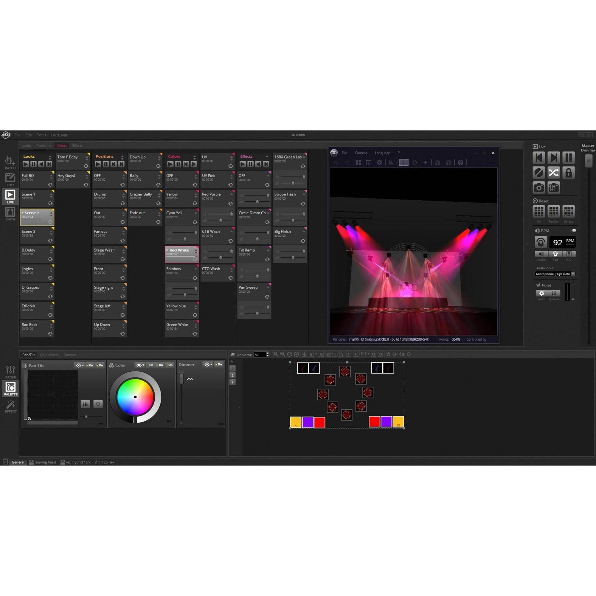 American DJ Adj myDMX 3.0 - DMX Control Software