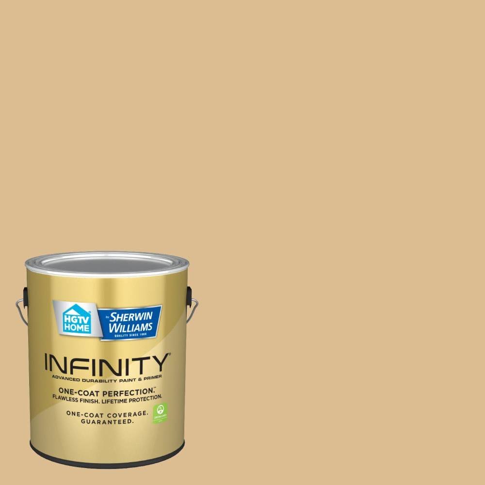 HGTV Home by Sherwin-Williams Infinity Satin Blonde Hgsw2176 Interior Paint (1-Gallon) | HGSW2176-535108