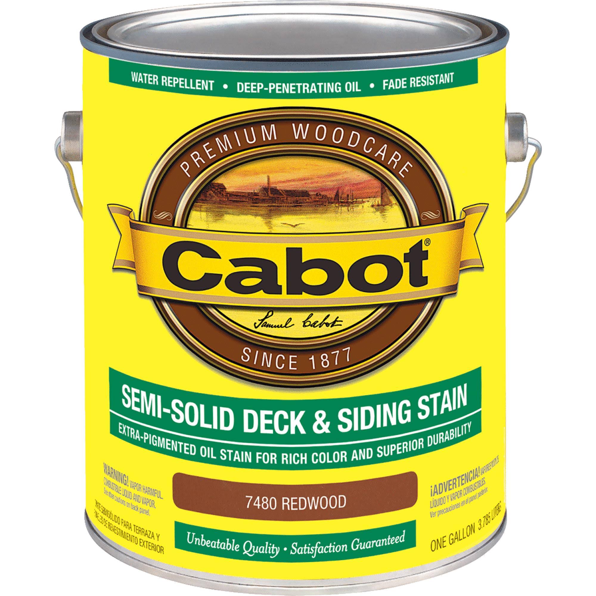 Cabot Semi-Solid Deck u0026 Siding Stain