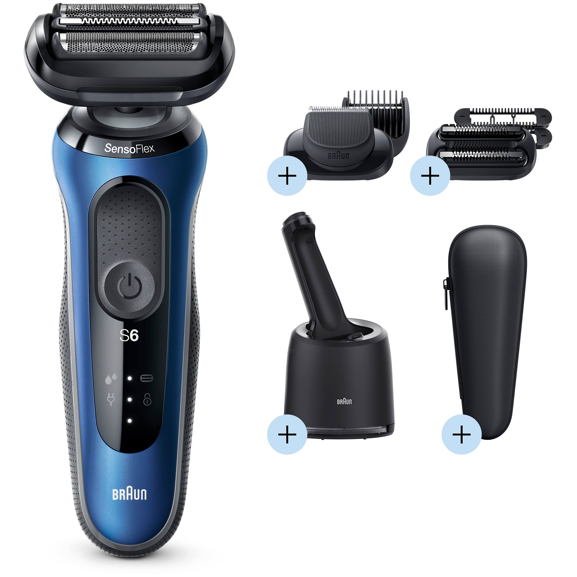 Braun Series 6 6090cc Electric Razor for Men with Smartcare Center