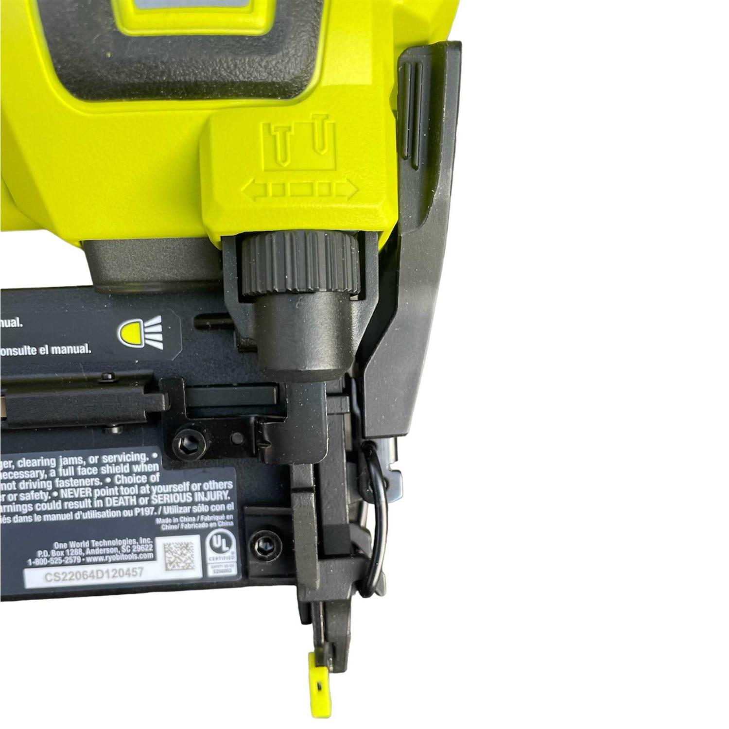 Ryobi ONE+ HP 18V 18-Gauge Brushless Cordless AirStrike Brad Nailer - Shop Hardware Tools Online Store