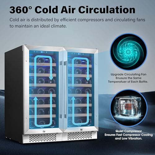 Yeego 30 inch Wine Cooler Refrigerator