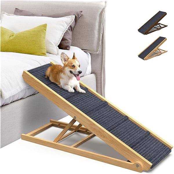PATHOSIO PETS Dog Ramp for Bed Small Dog to Large Dog Portable Ramp for Dogs - Pet Supplies online store