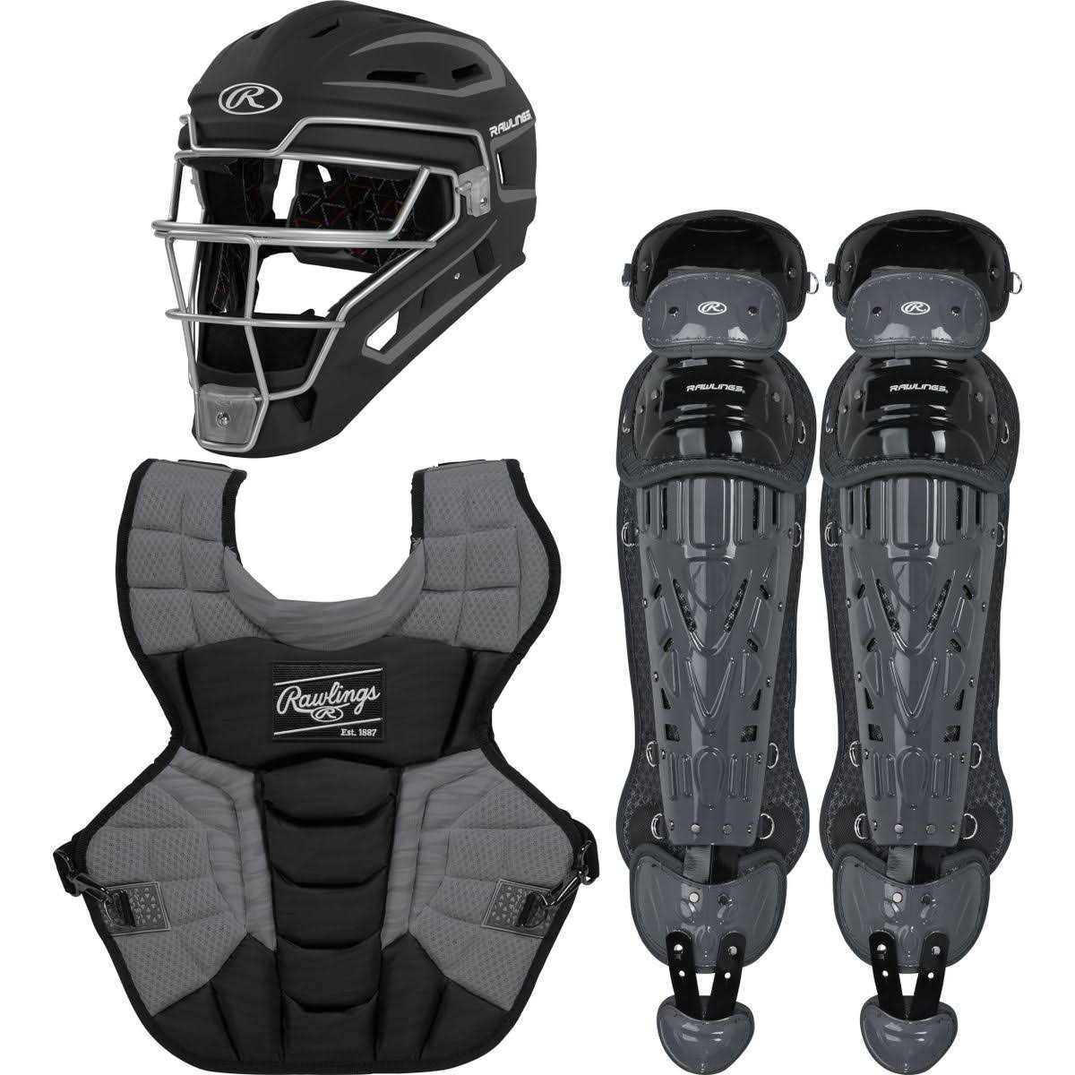 Rawlings Youth Velo 2.0 Catcher Set White/Silver